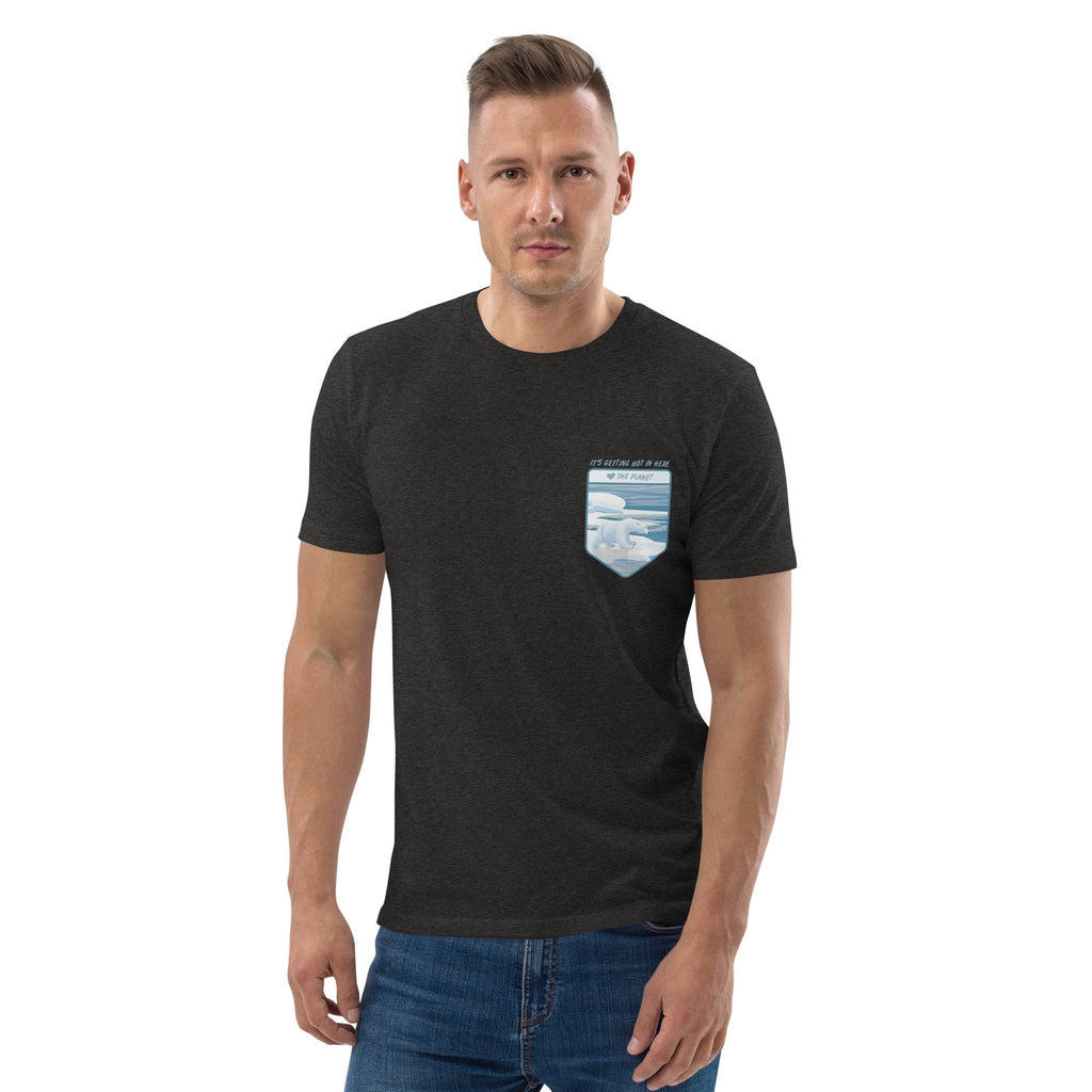 Think Ocean Polar Bear Love The Planet Organic Cotton T-Shirt
