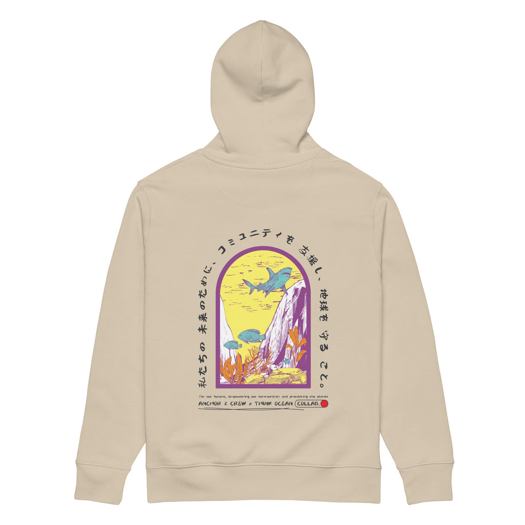 Think Ocean 07 Japan Gurafiku Heavy Organic Cotton Hoodie