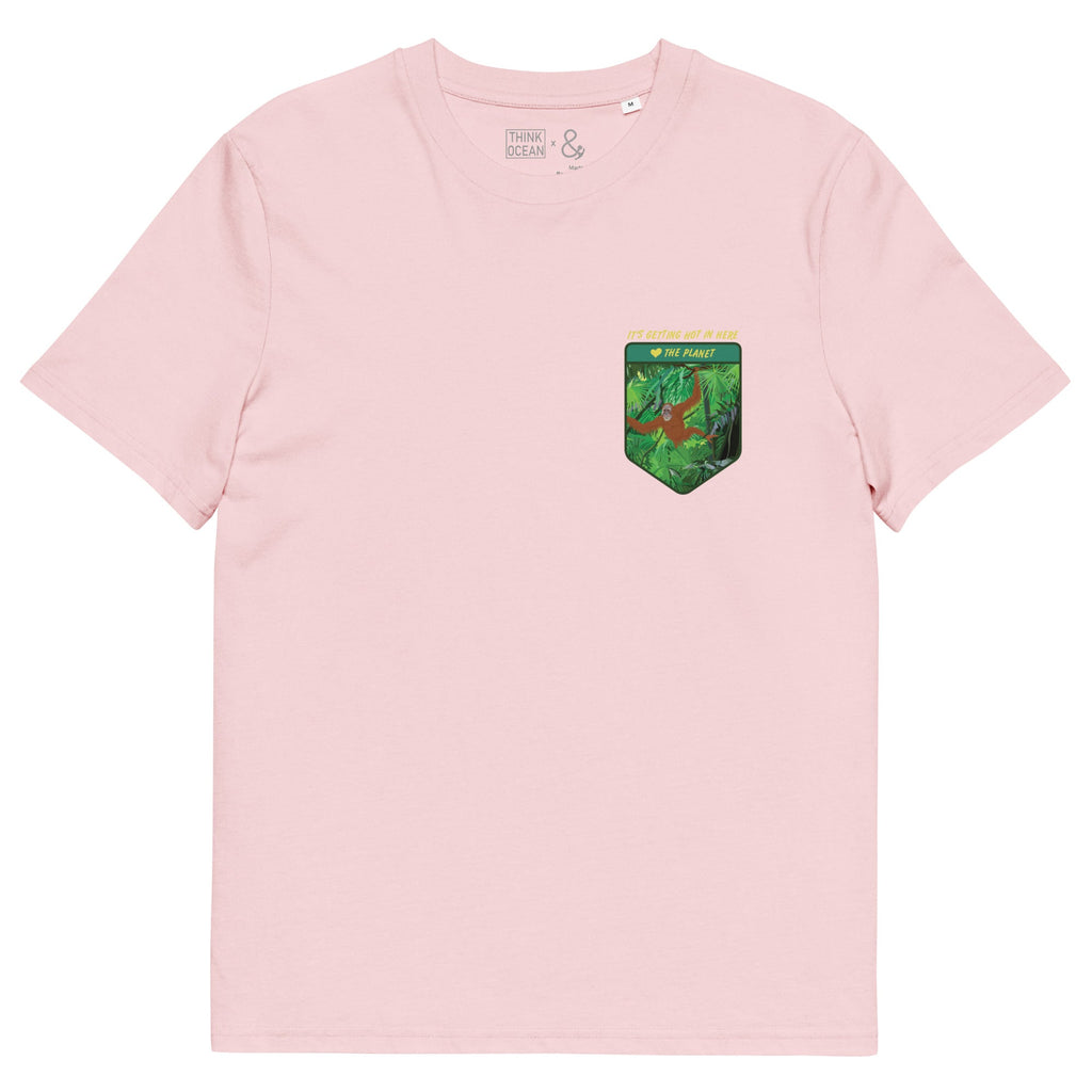 Think Ocean Orangutan Love The Planet Organic Cotton T-Shirt