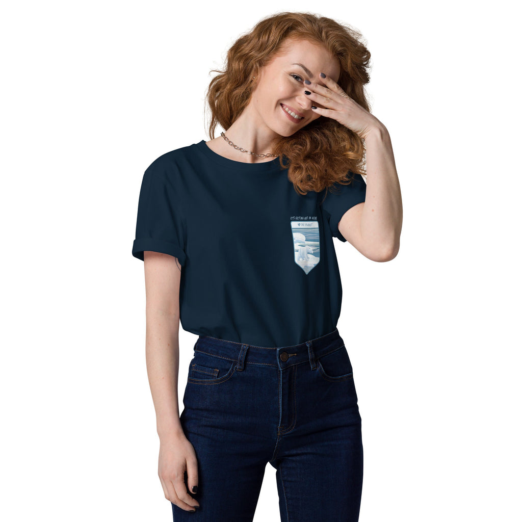 Think Ocean Polar Bear Love The Planet Organic Cotton T-Shirt