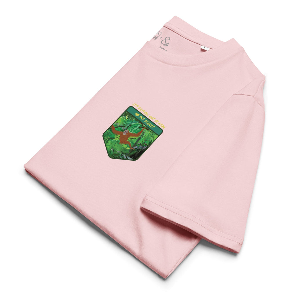 Think Ocean Orangutan Love The Planet Organic Cotton T-Shirt