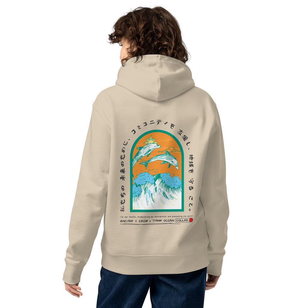 Think Ocean 05 Japan Gurafiku Heavy Organic Cotton Hoodie
