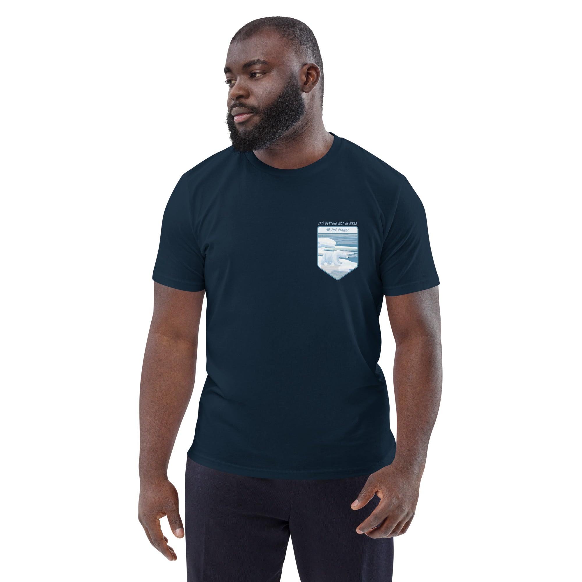 Think Ocean Polar Bear Love The Planet Organic Cotton T-Shirt