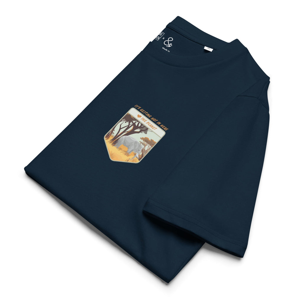 Think Ocean Elephant Love The Planet Organic Cotton T-Shirt