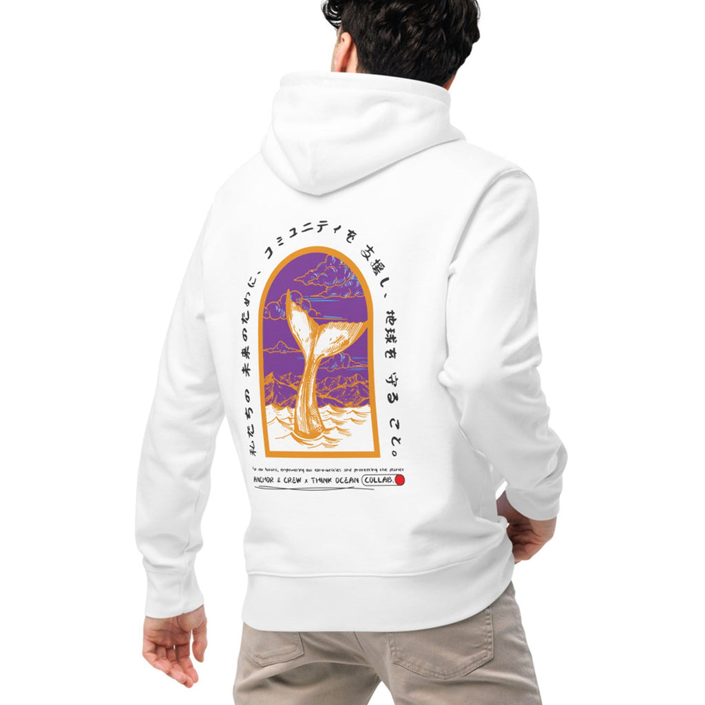 Think Ocean 08 Japan Gurafiku Heavy Organic Cotton Hoodie