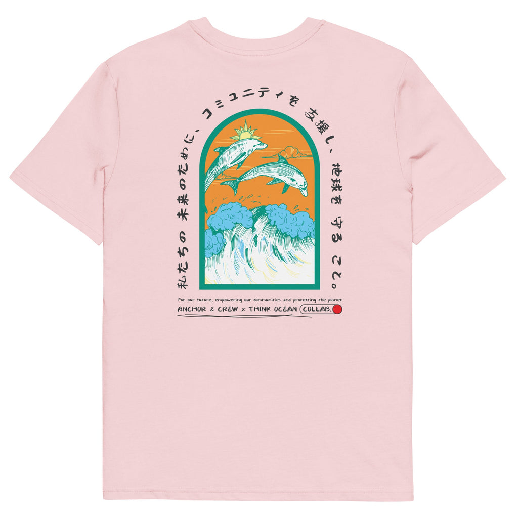 Think Ocean 05 Japan Gurafiku Organic Cotton T-Shirt