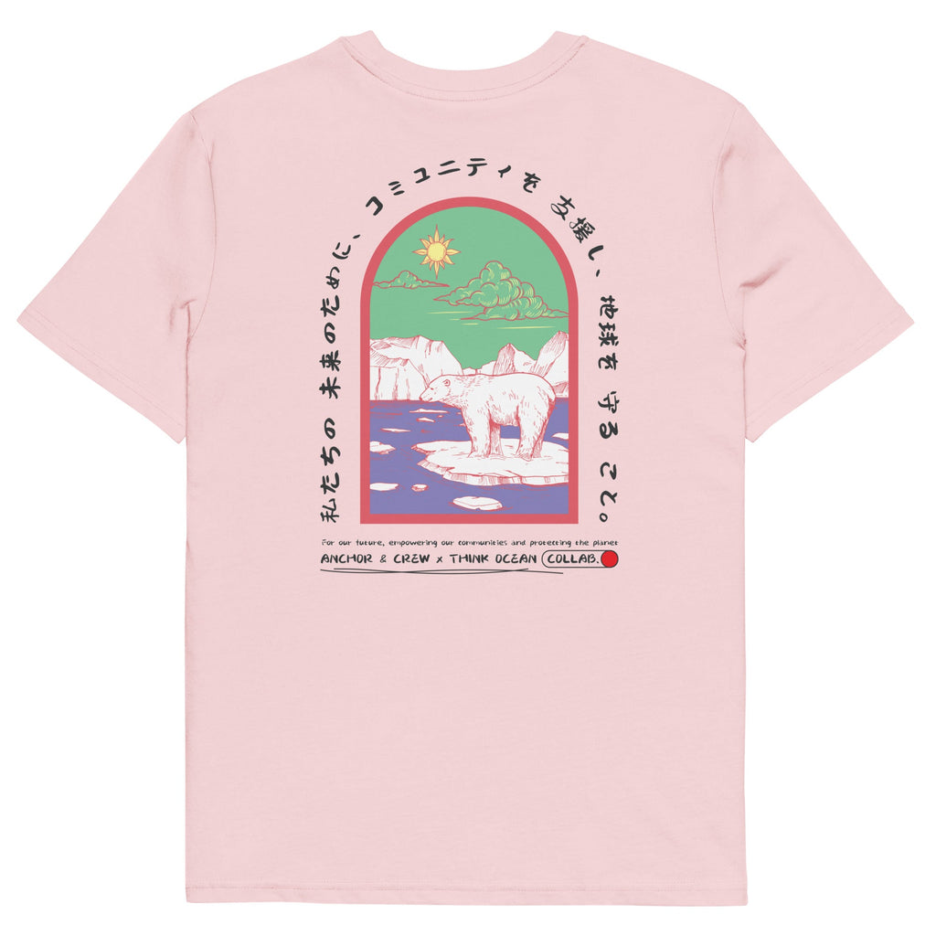 Think Ocean 06 Japan Gurafiku Organic Cotton T-Shirt