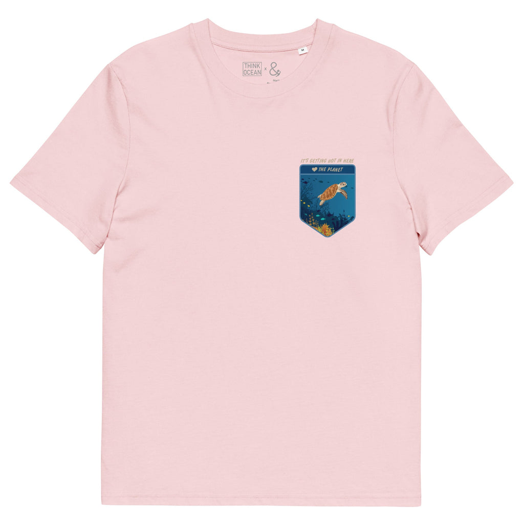Think Ocean Turtle Love The Planet Organic Cotton T-Shirt