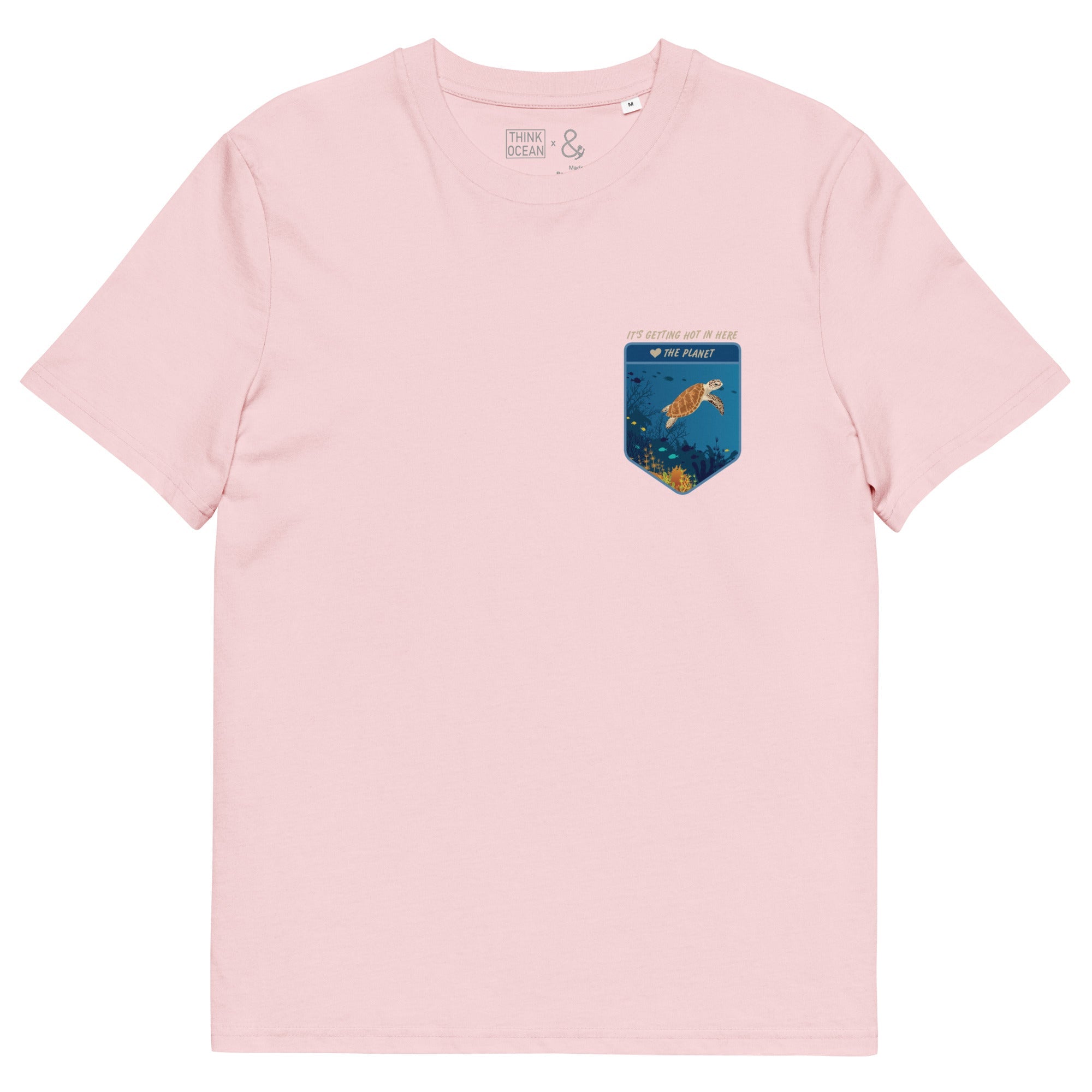 Think Ocean Turtle Love The Planet Organic Cotton T-Shirt