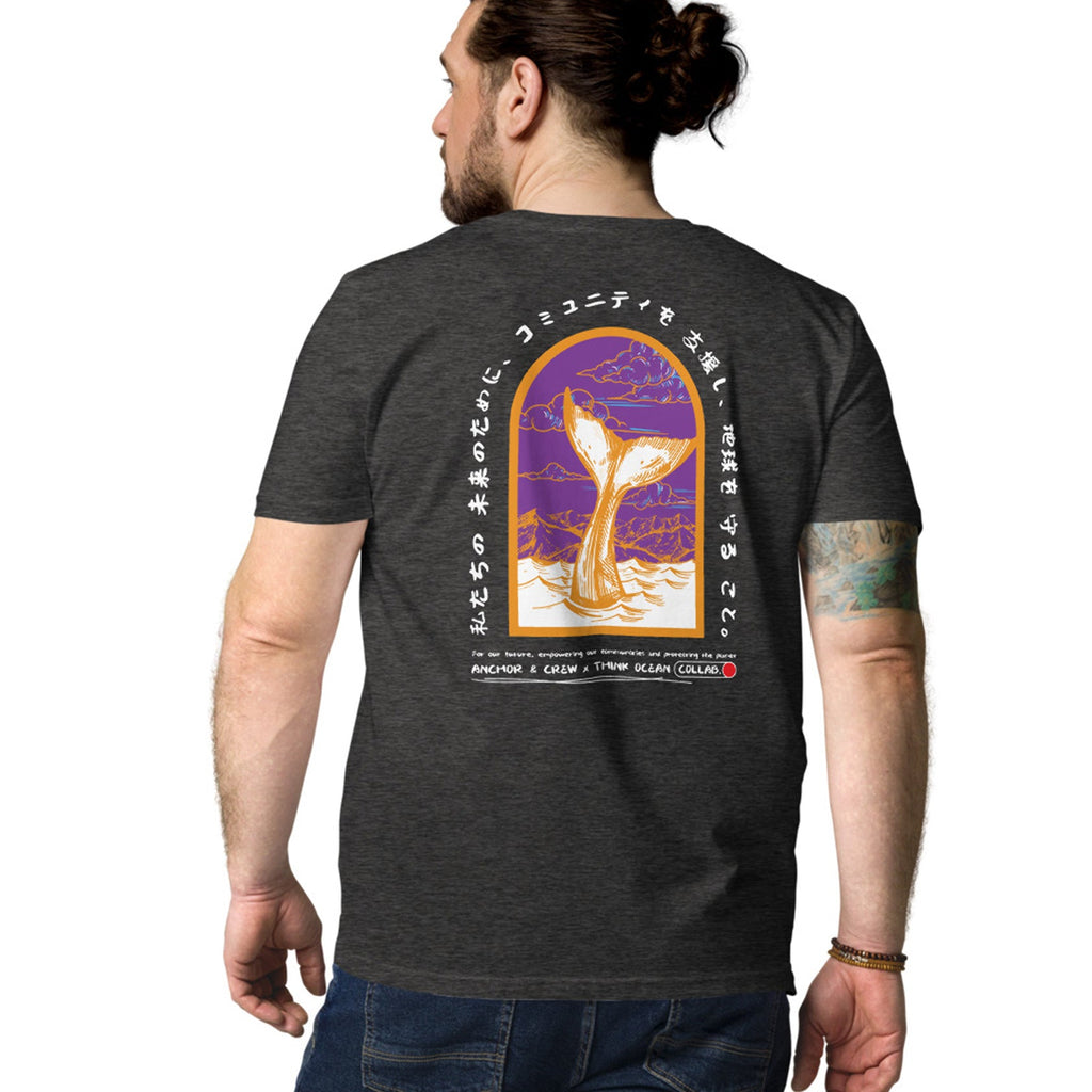 Think Ocean 08 Japan Gurafiku Organic Cotton T-Shirt