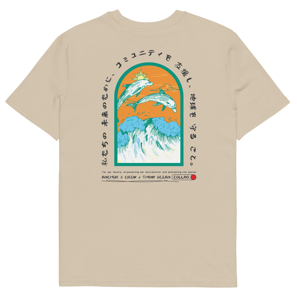 Think Ocean 05 Japan Gurafiku Organic Cotton T-Shirt