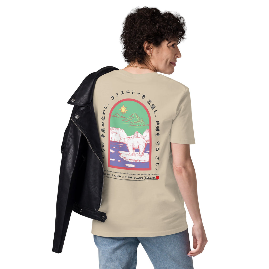 Think Ocean 06 Japan Gurafiku Organic Cotton T-Shirt