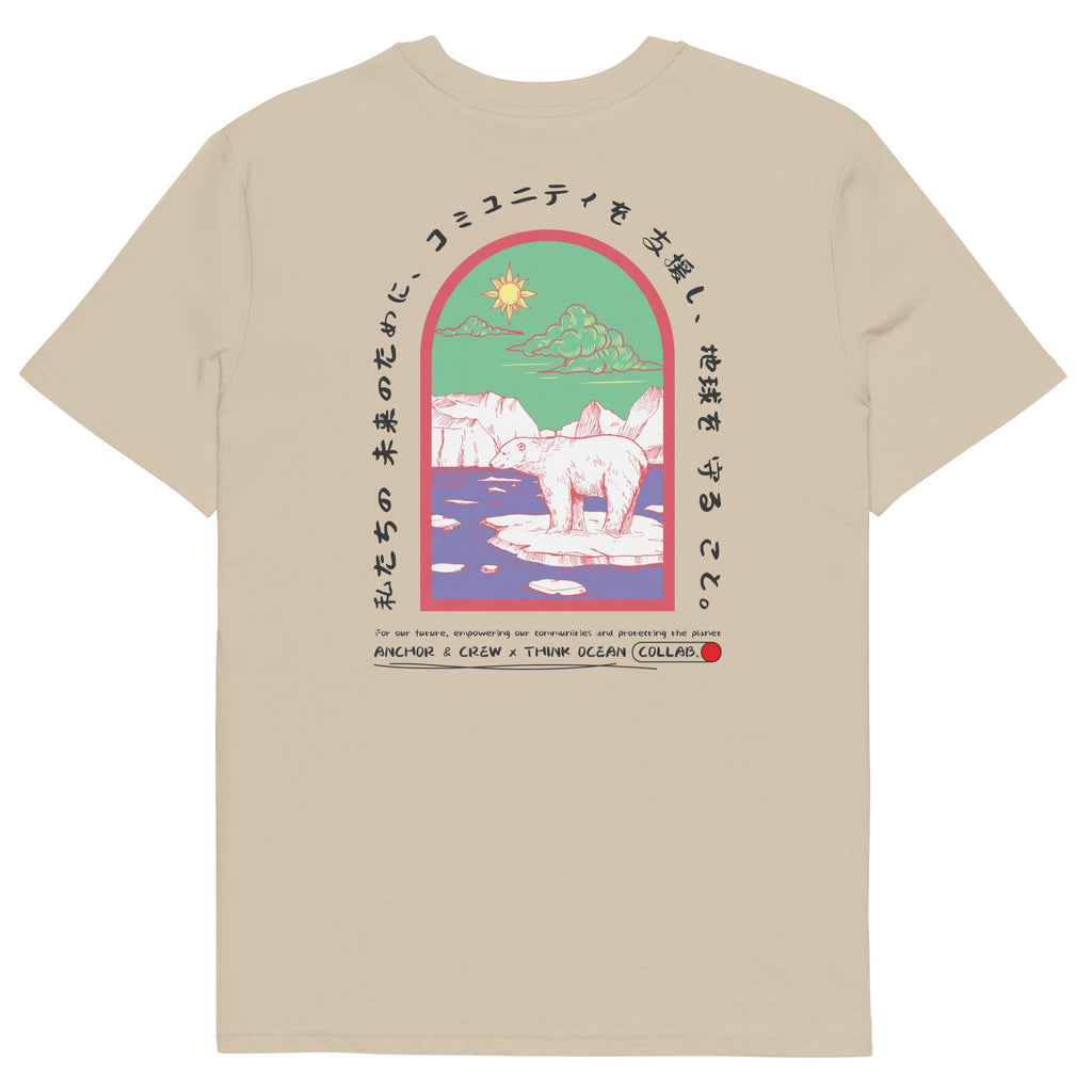 Think Ocean 06 Japan Gurafiku Organic Cotton T-Shirt