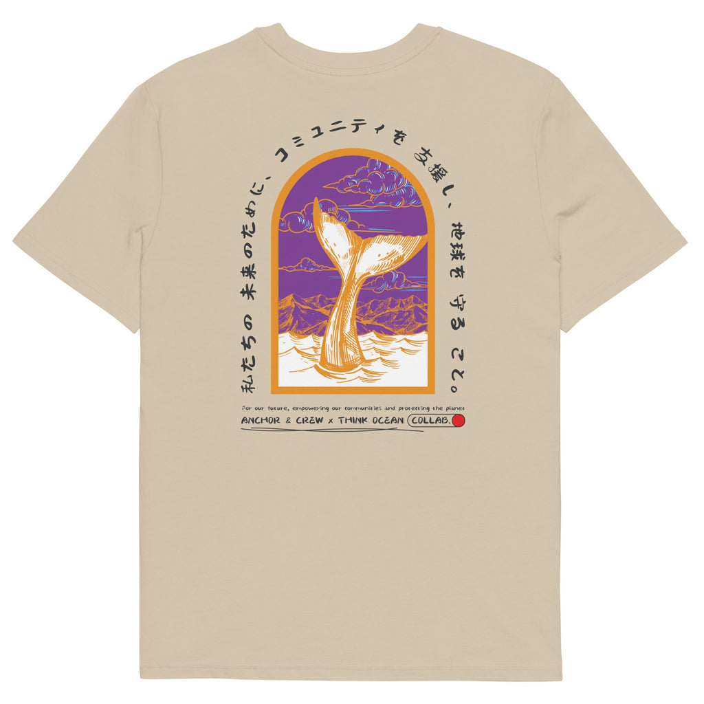 Think Ocean 08 Japan Gurafiku Organic Cotton T-Shirt