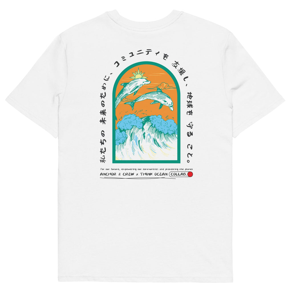 Think Ocean 05 Japan Gurafiku Organic Cotton T-Shirt