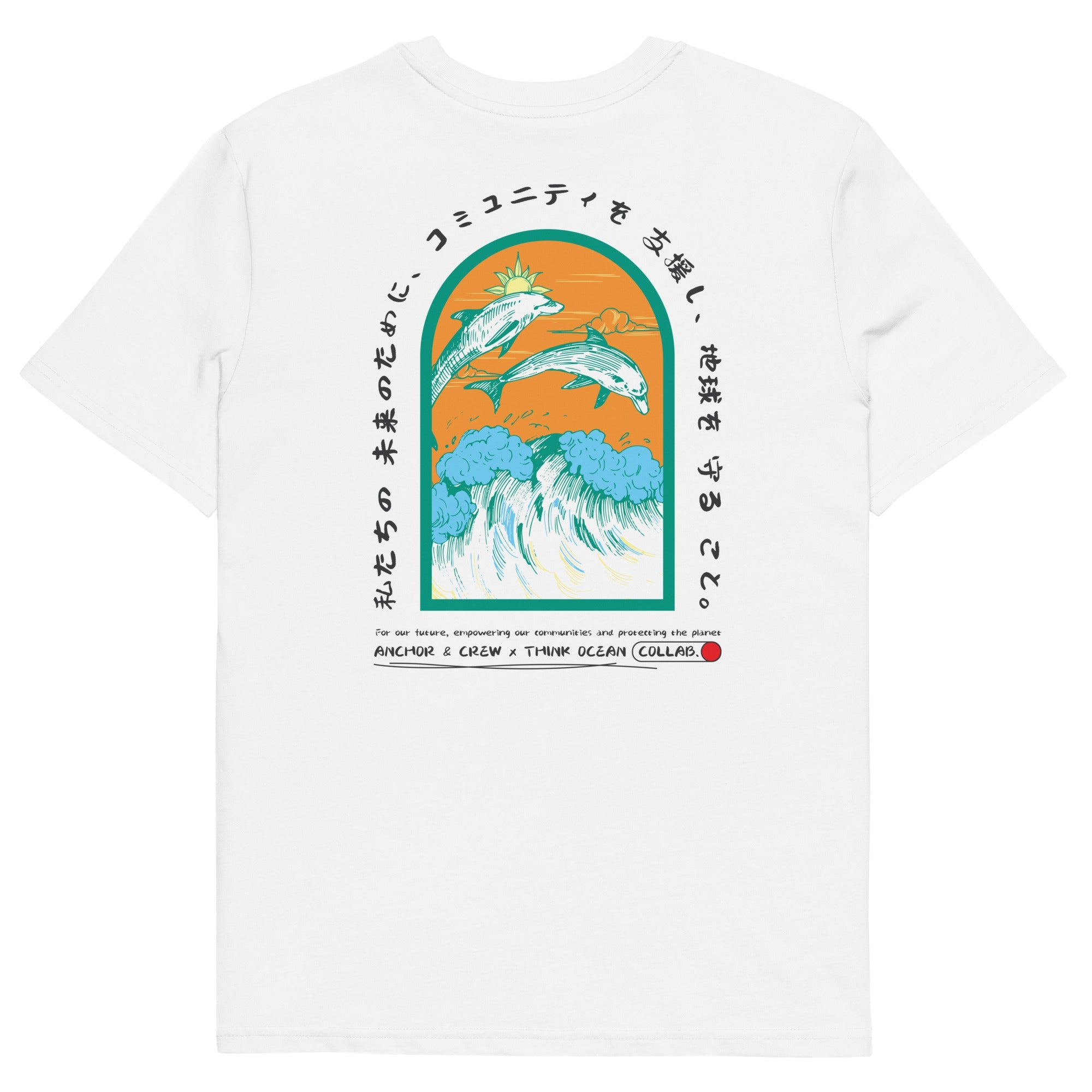 Think Ocean 05 Japan Gurafiku Organic Cotton T-Shirt