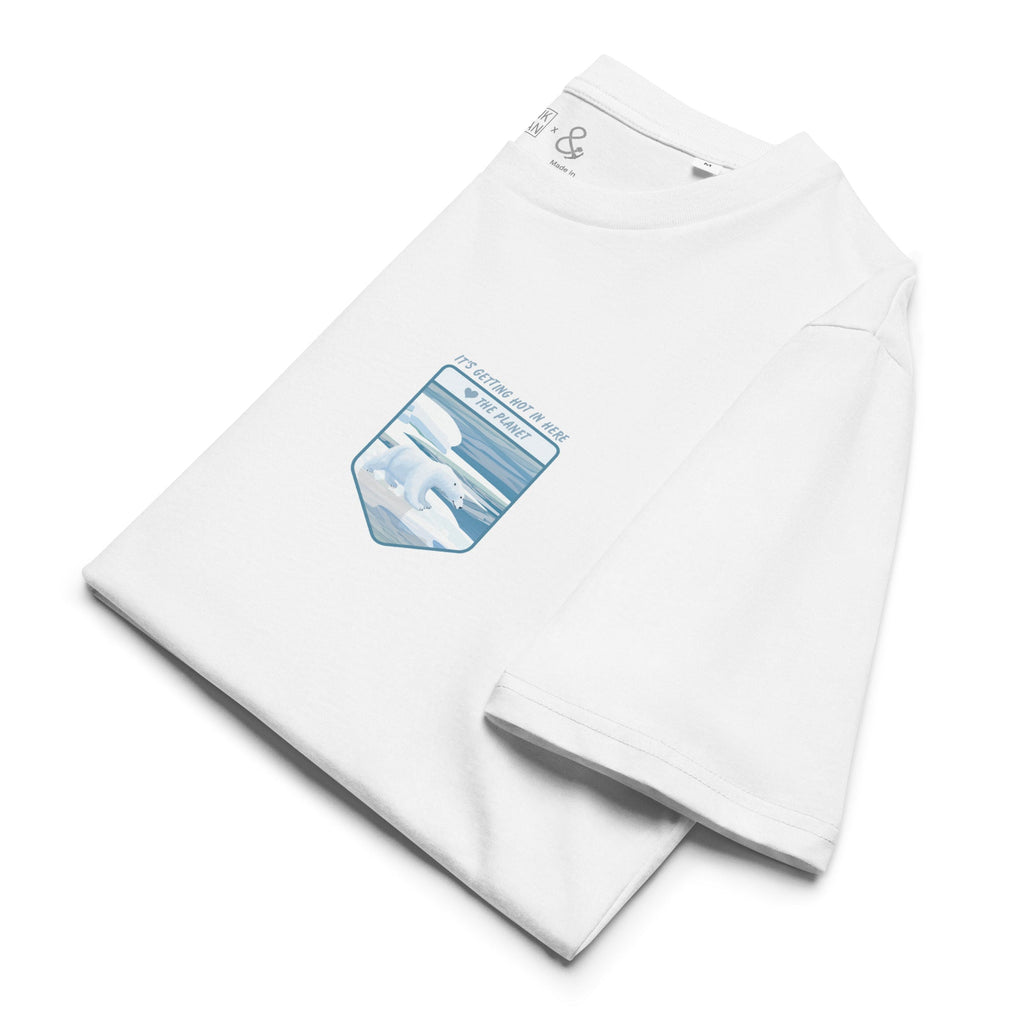 Think Ocean Polar Bear Love The Planet Organic Cotton T-Shirt