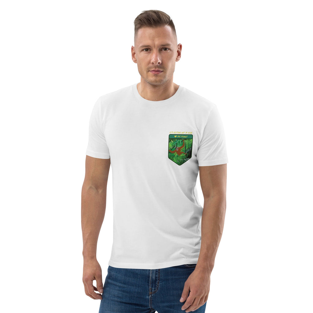 Think Ocean Orangutan Love The Planet Organic Cotton T-Shirt
