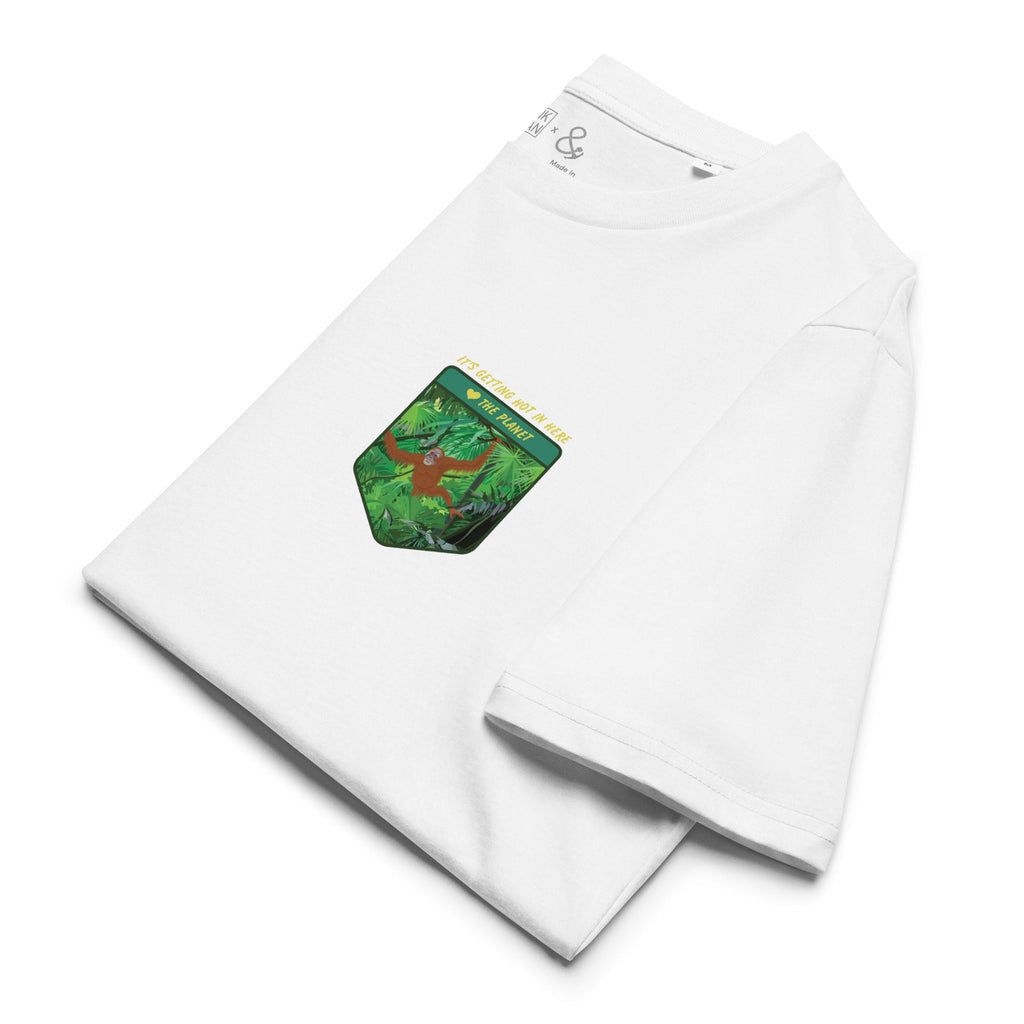 Think Ocean Orangutan Love The Planet Organic Cotton T-Shirt