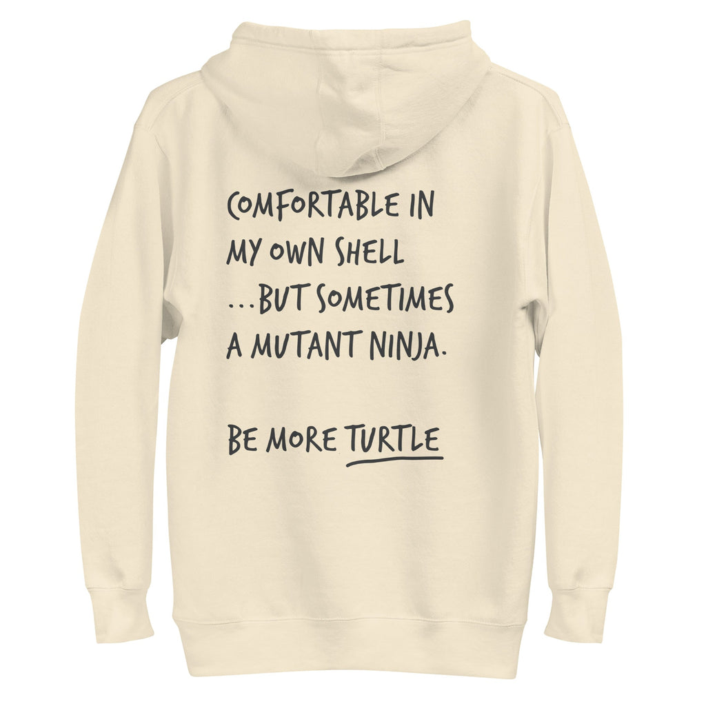 Think Ocean Turtle Aspirations Cotton Blend Embroidered Hoodie