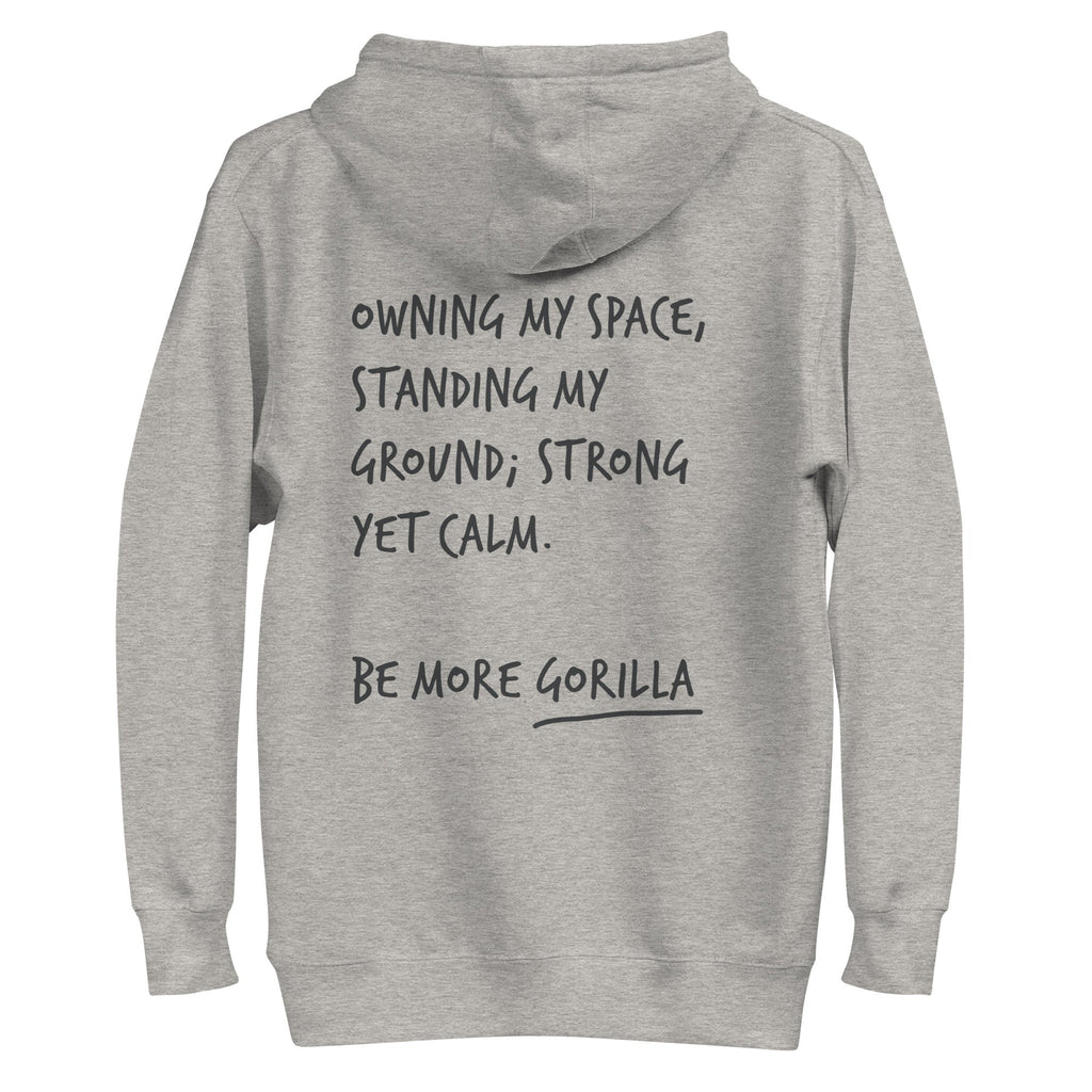 Think Ocean Gorilla Aspirations Cotton Blend Embroidered Hoodie