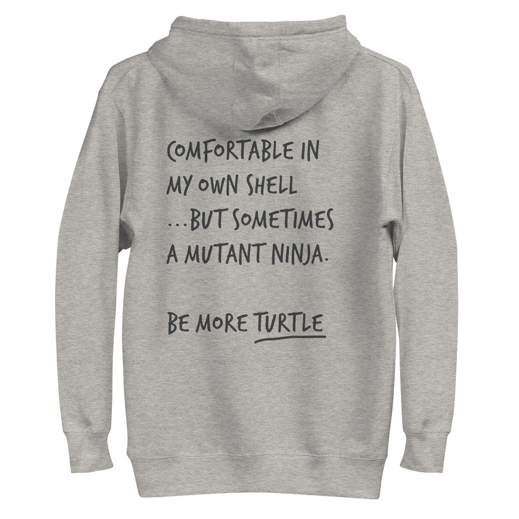 Think Ocean Turtle Aspirations Cotton Blend Embroidered Hoodie