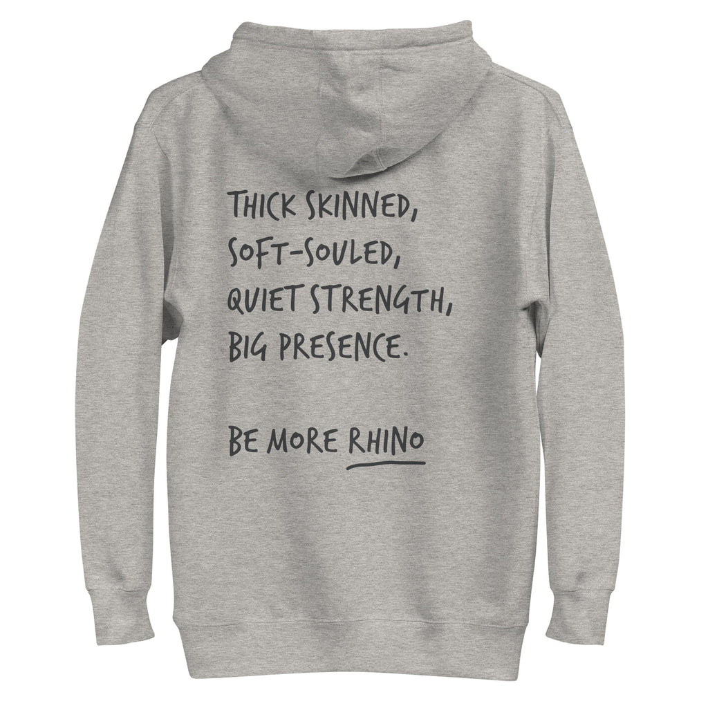 Think Ocean Rhino Aspirations Cotton Blend Embroidered Hoodie