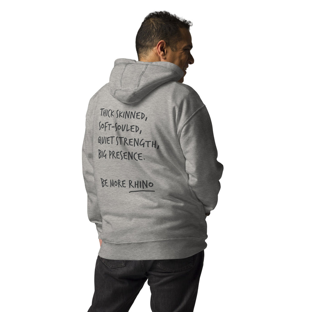Think Ocean Rhino Aspirations Cotton Blend Embroidered Hoodie