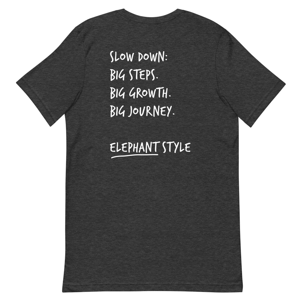 Think Ocean Elephant Aspirations Cotton Embroidered T-Shirt