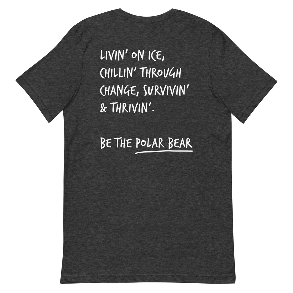 Think Ocean Polar Bear Aspirations Cotton Embroidered T-Shirt
