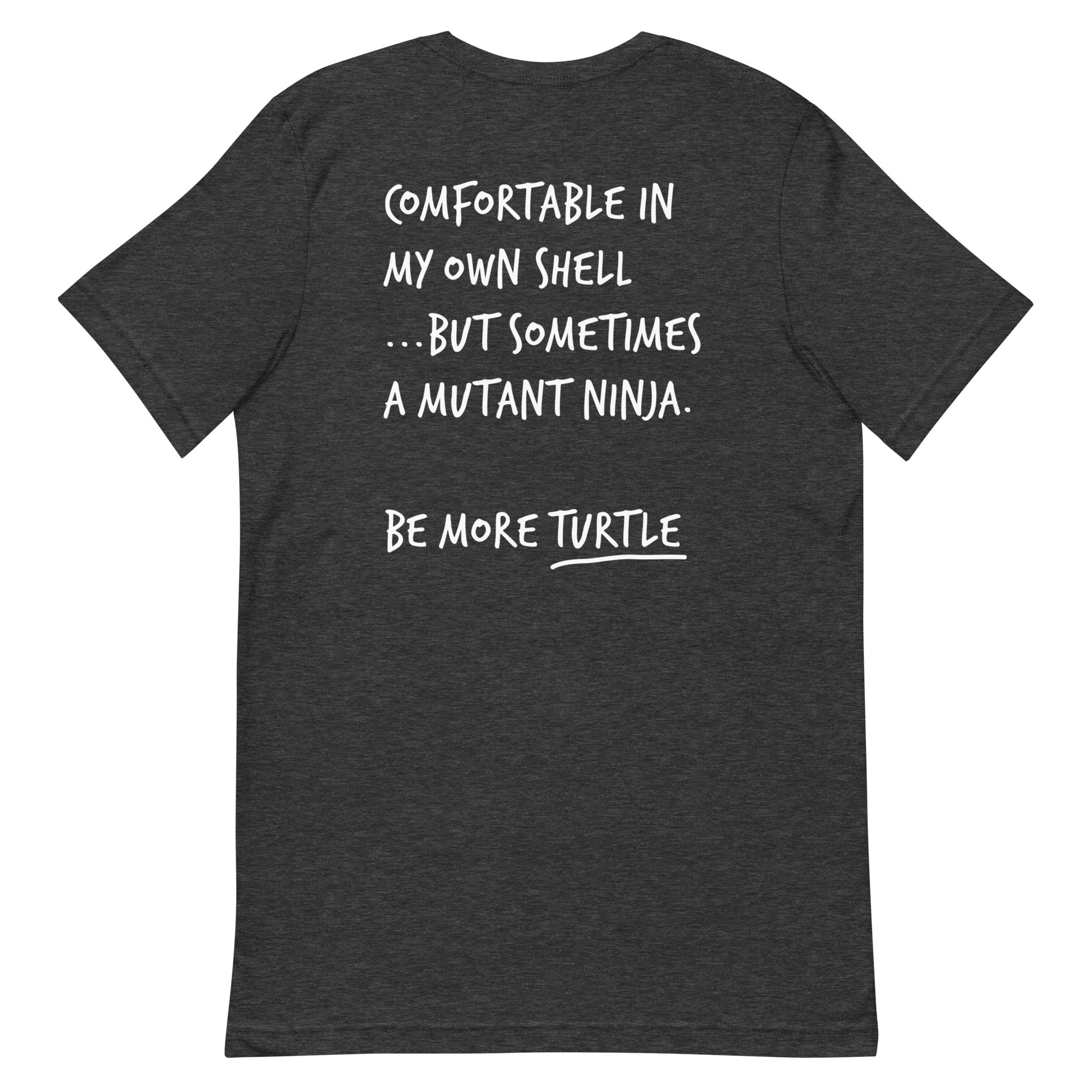 Think Ocean Turtle Aspirations Cotton Embroidered T-Shirt