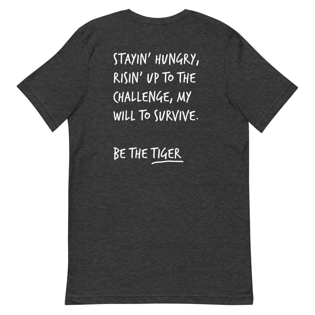 Think Ocean Tiger Aspirations Cotton Embroidered T-Shirt