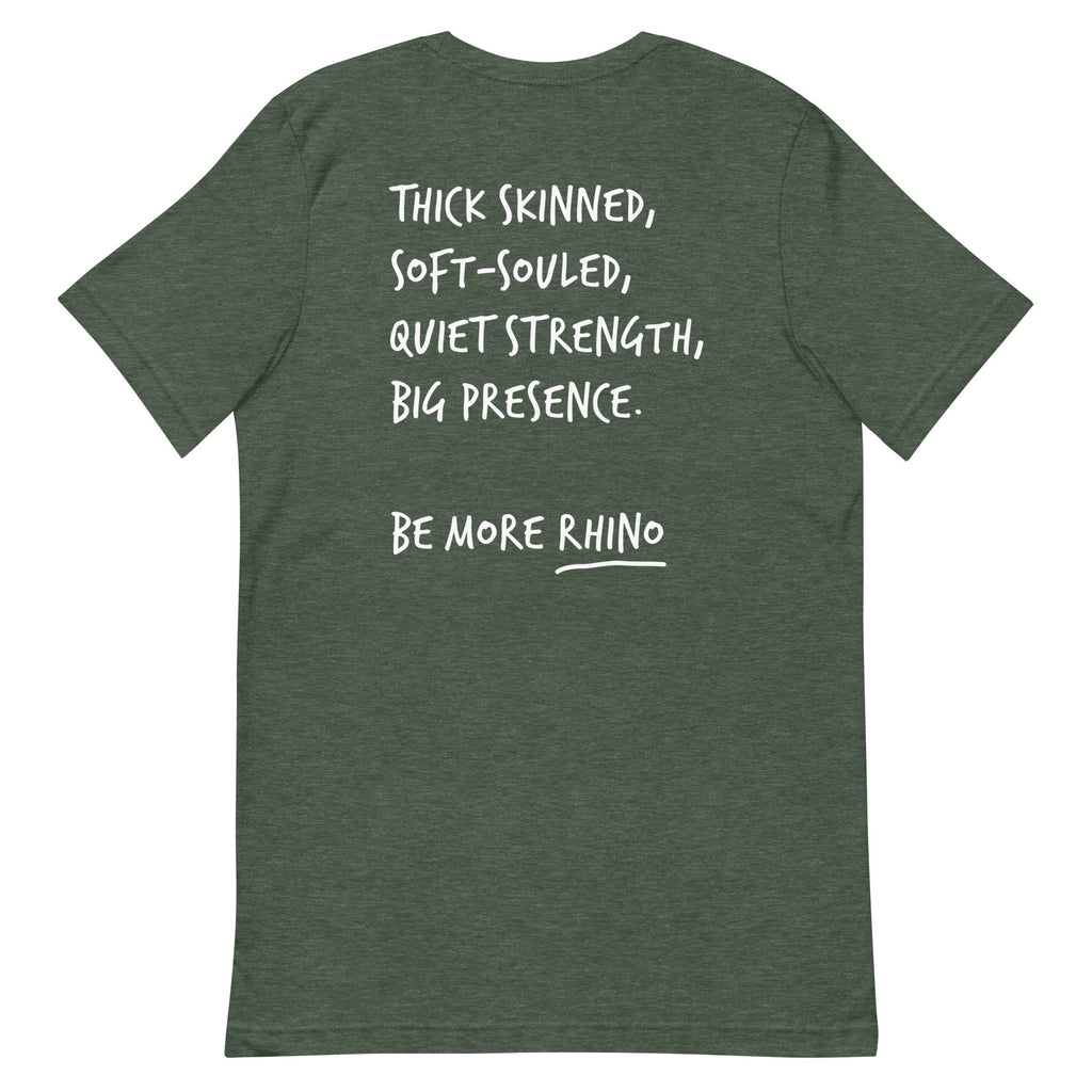 Think Ocean Rhino Aspirations Cotton Embroidered T-Shirt