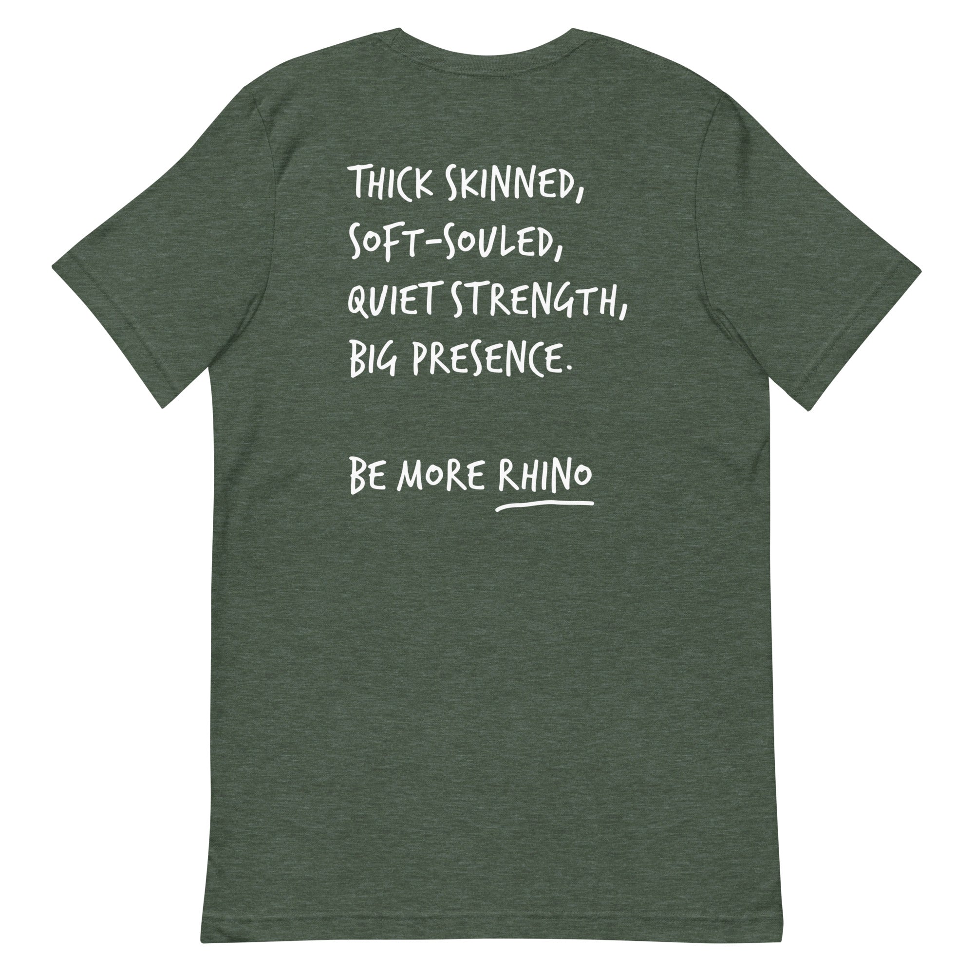 Think Ocean Rhino Aspirations Cotton Embroidered T-Shirt