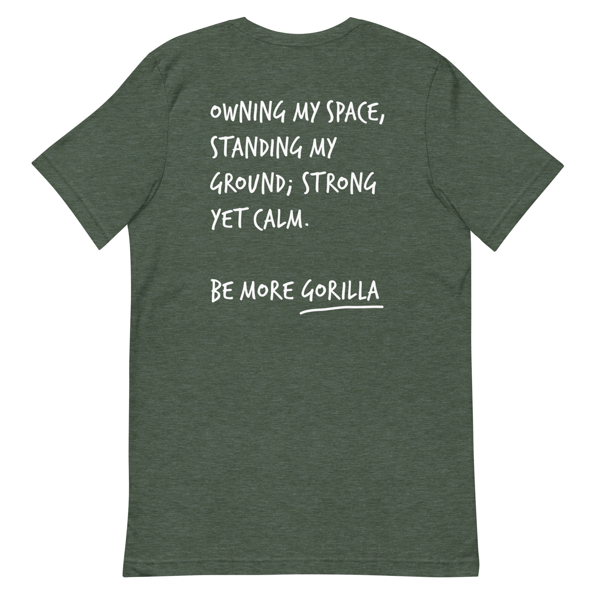 Think Ocean Gorilla Aspirations Cotton Embroidered T-Shirt