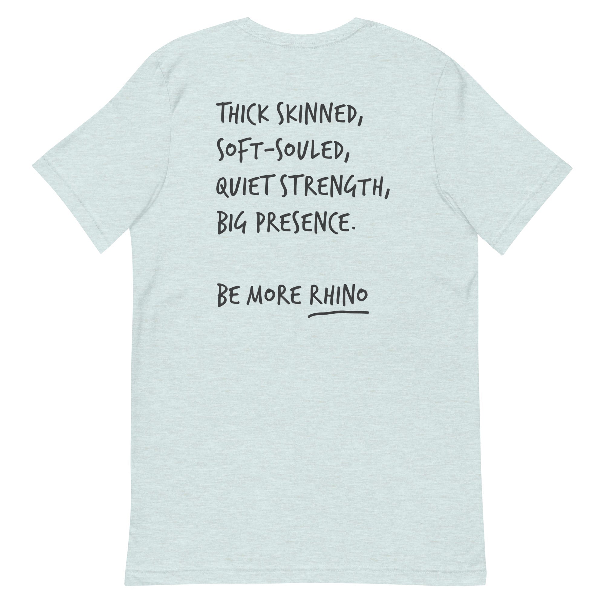 Think Ocean Rhino Aspirations Cotton Embroidered T-Shirt