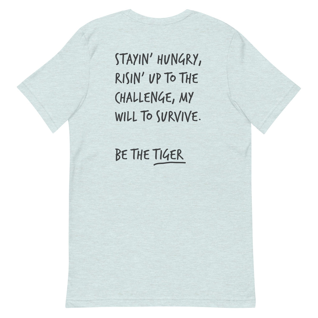 Think Ocean Tiger Aspirations Cotton Embroidered T-Shirt