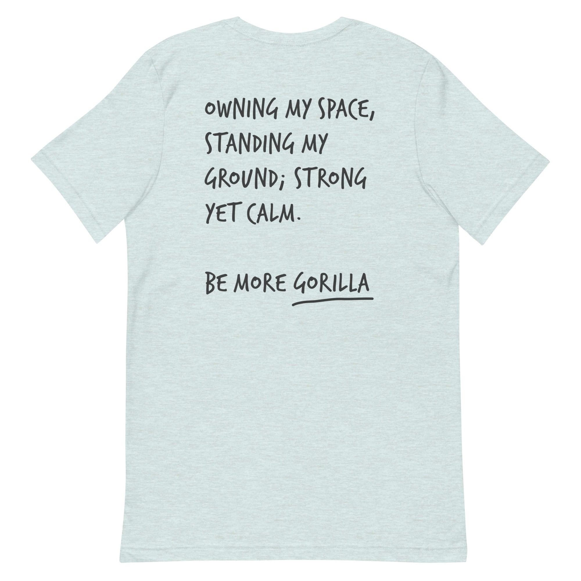 Think Ocean Gorilla Aspirations Cotton Embroidered T-Shirt