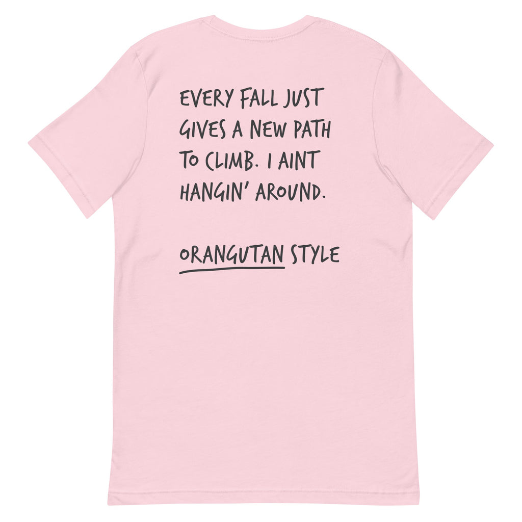 Think Ocean Orangutan Aspirations Cotton Embroidered T-Shirt