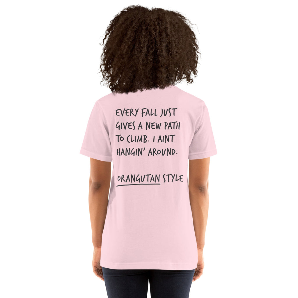 Think Ocean Orangutan Aspirations Cotton Embroidered T-Shirt