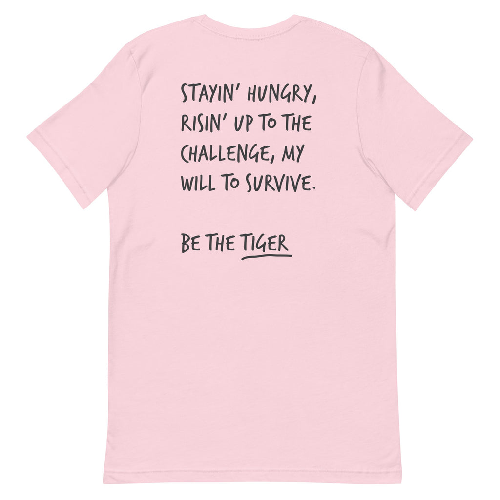Think Ocean Tiger Aspirations Cotton Embroidered T-Shirt