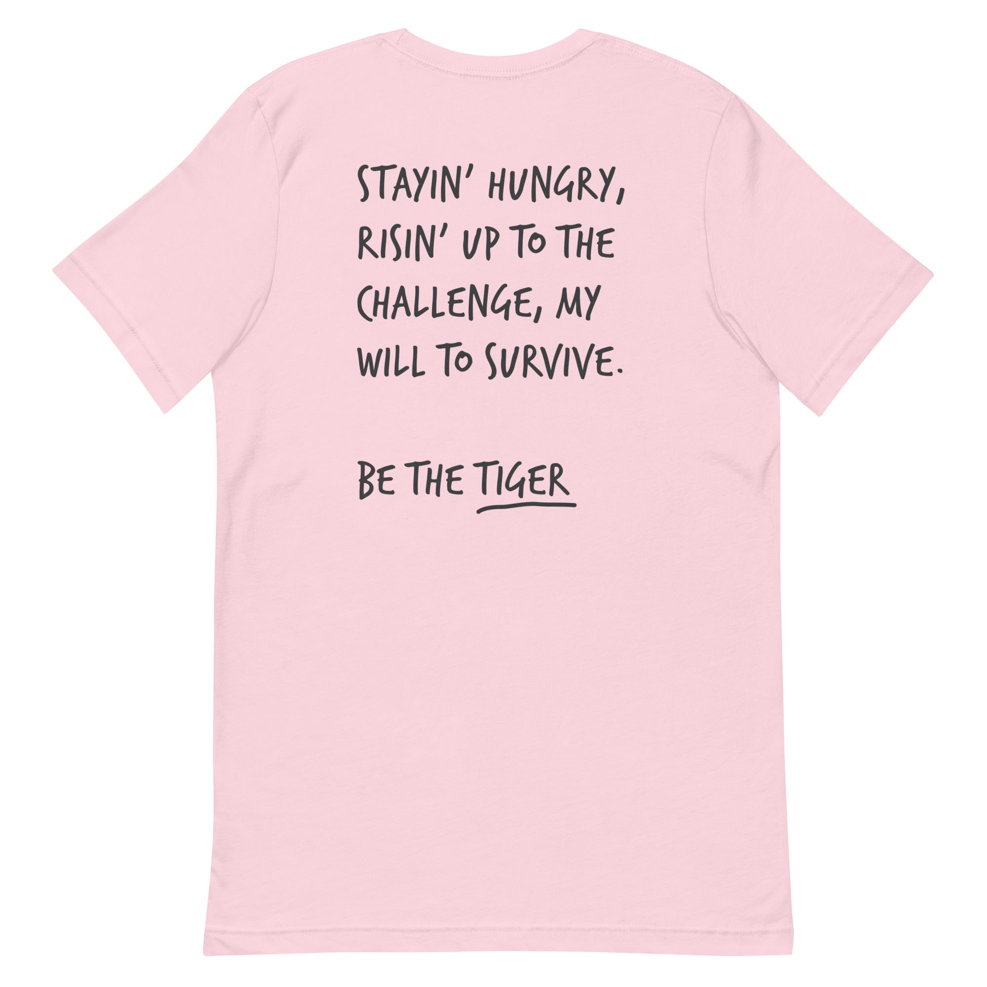 Think Ocean Tiger Aspirations Cotton Embroidered T-Shirt