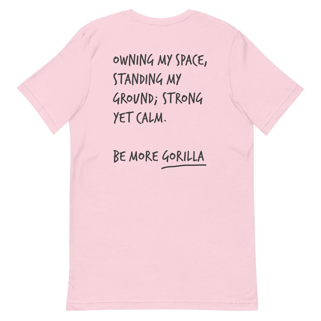 Think Ocean Gorilla Aspirations Cotton Embroidered T-Shirt