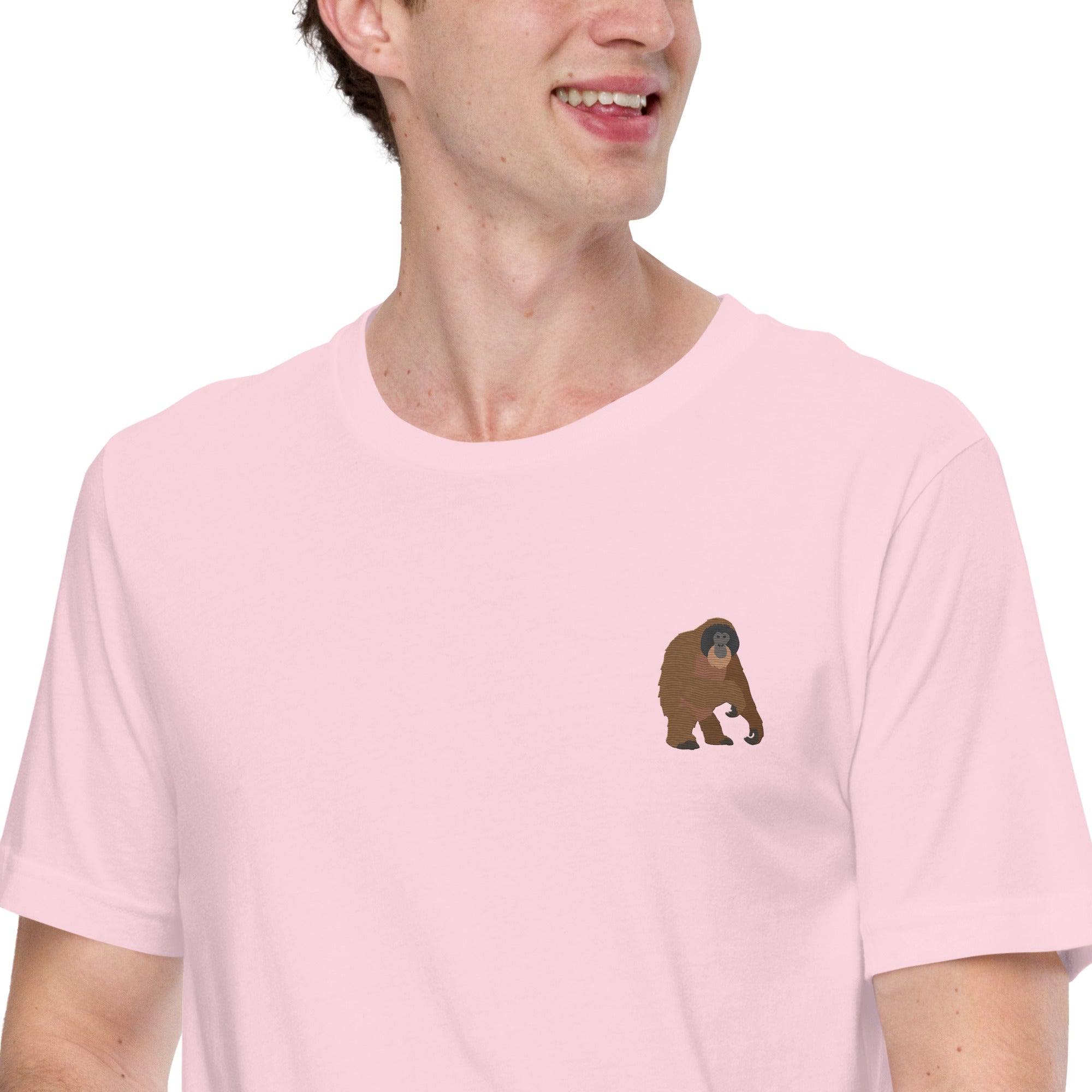 Think Ocean Orangutan Aspirations Cotton Embroidered T-Shirt