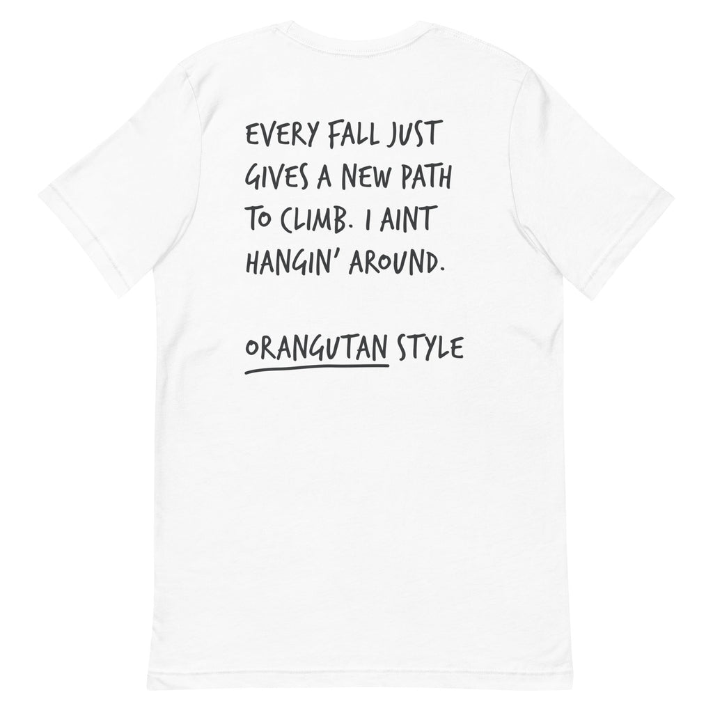 Think Ocean Orangutan Aspirations Cotton Embroidered T-Shirt