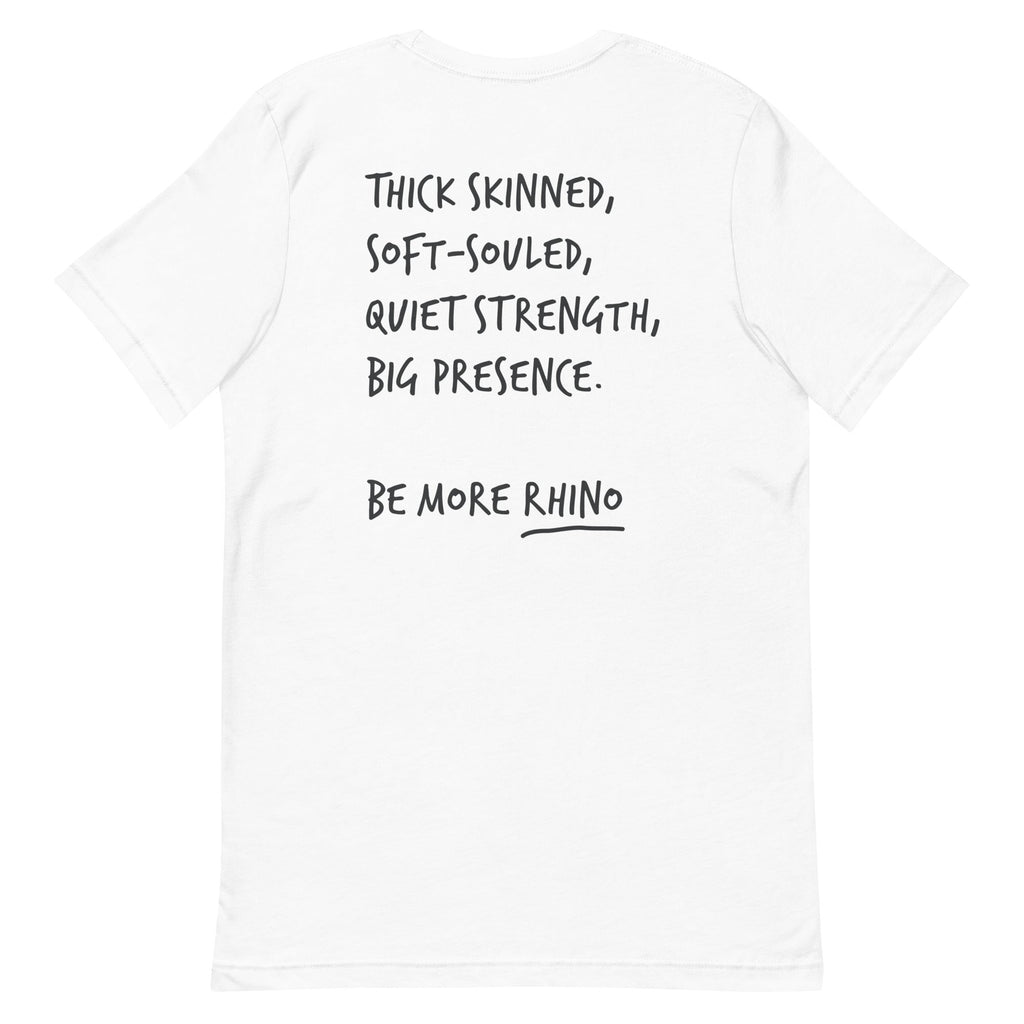 Think Ocean Rhino Aspirations Cotton Embroidered T-Shirt