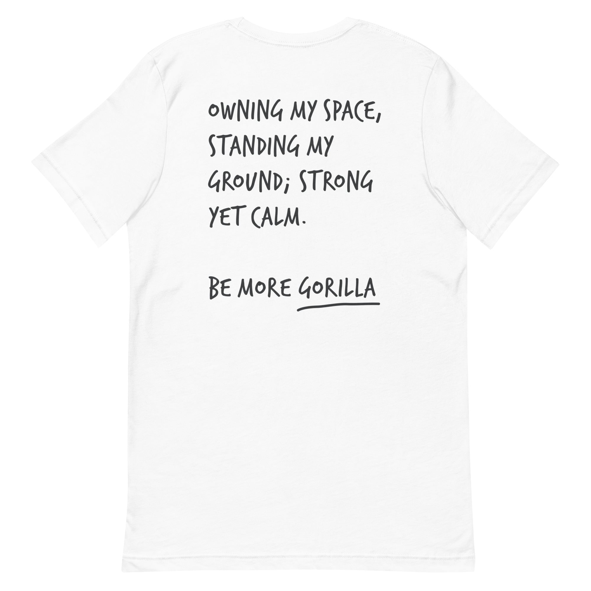 Think Ocean Gorilla Aspirations Cotton Embroidered T-Shirt